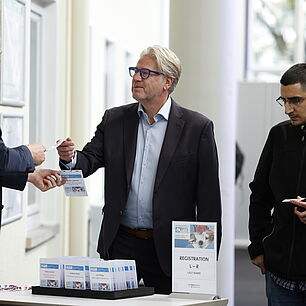 EPTS - Registration of participants at the entrance